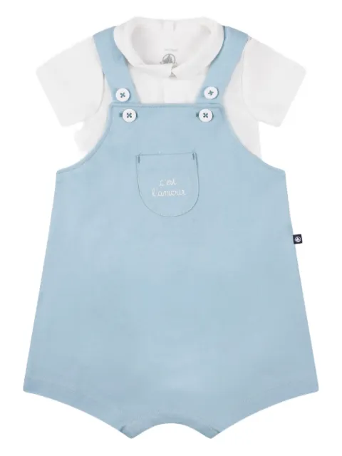 Petit Bateau overol de algodón orgánico