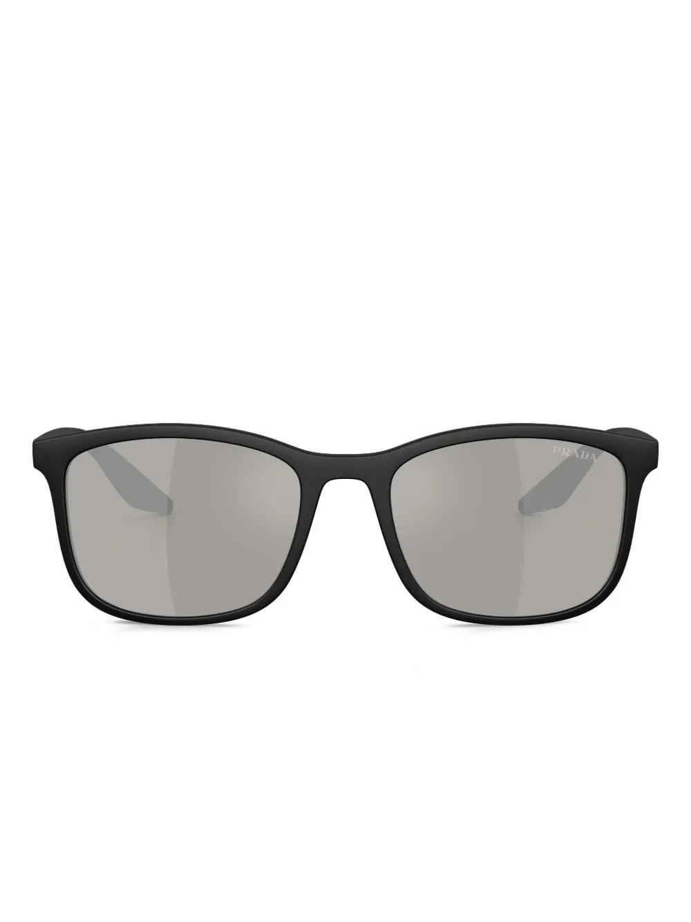 Prada Linea Rossa square-frame sunglasses | Black | Image 1
