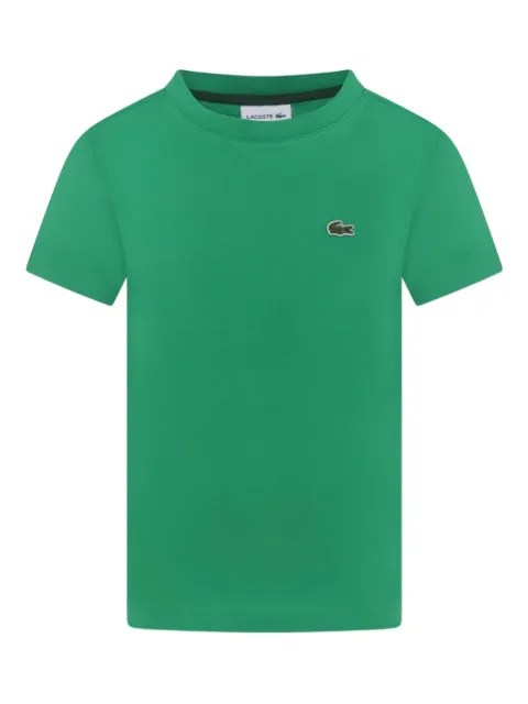 Lacoste Kids logo-appliqué T-shirt
