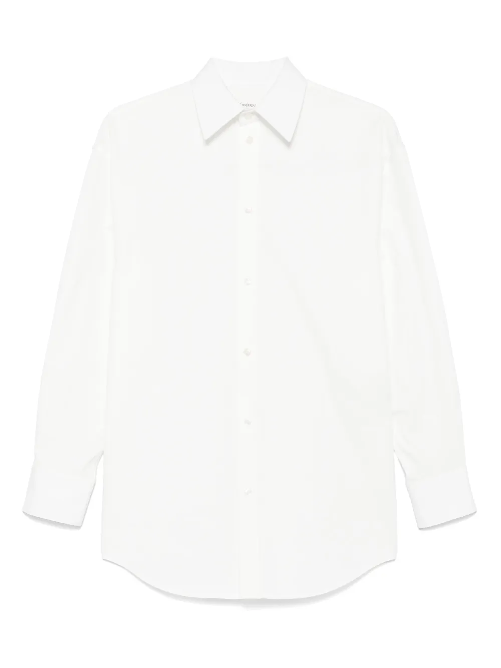 Saint Laurent Popeline blouse Wit