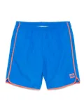 Sundek logo-patch swim shorts - Blue