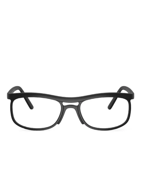 Ray-Ban rectangle-frame glasses
