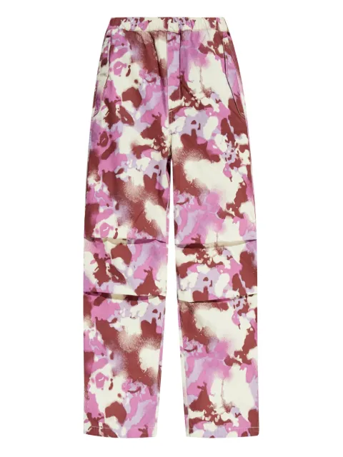 A BATHING APE® pants con estampado militar