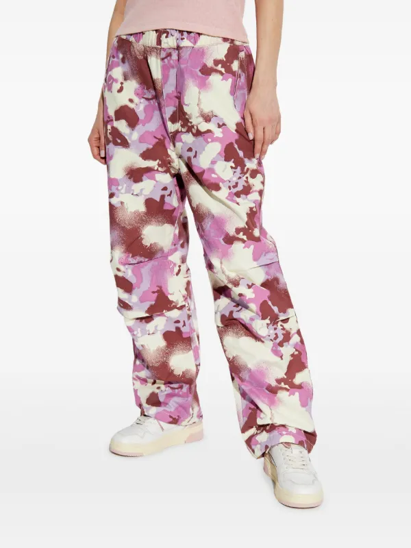 A BATHING APE® カモフラージュ パンツ | ピンク | FARFETCH JP