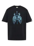 A BATHING APE® graphic print oversized tee - Black