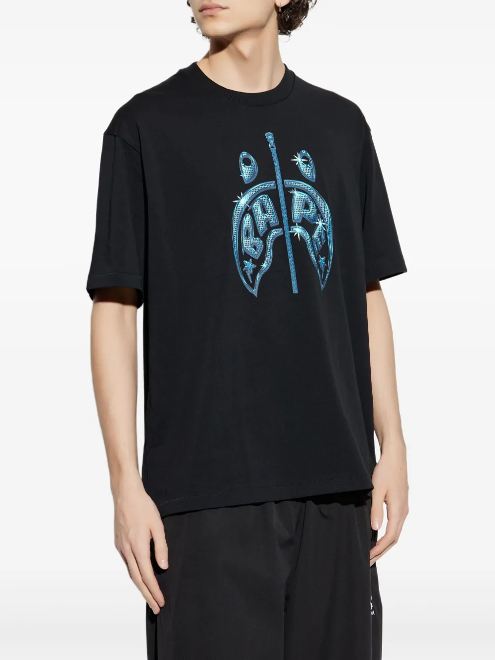 Shop A Bathing Ape Graphic Print Oversized Tee
