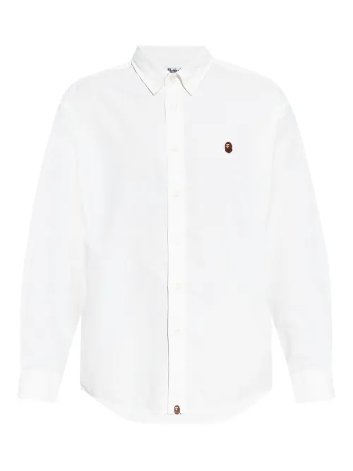 Chemise à logo appliqué - A BATHING APE® - Modalova