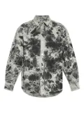 A BATHING APE® tie-dye long-sleeve shirt - Grey