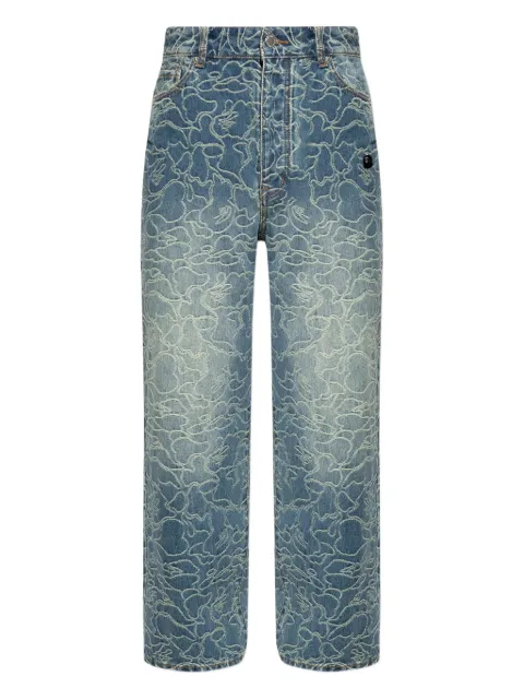 A BATHING APE® pantalones rectos