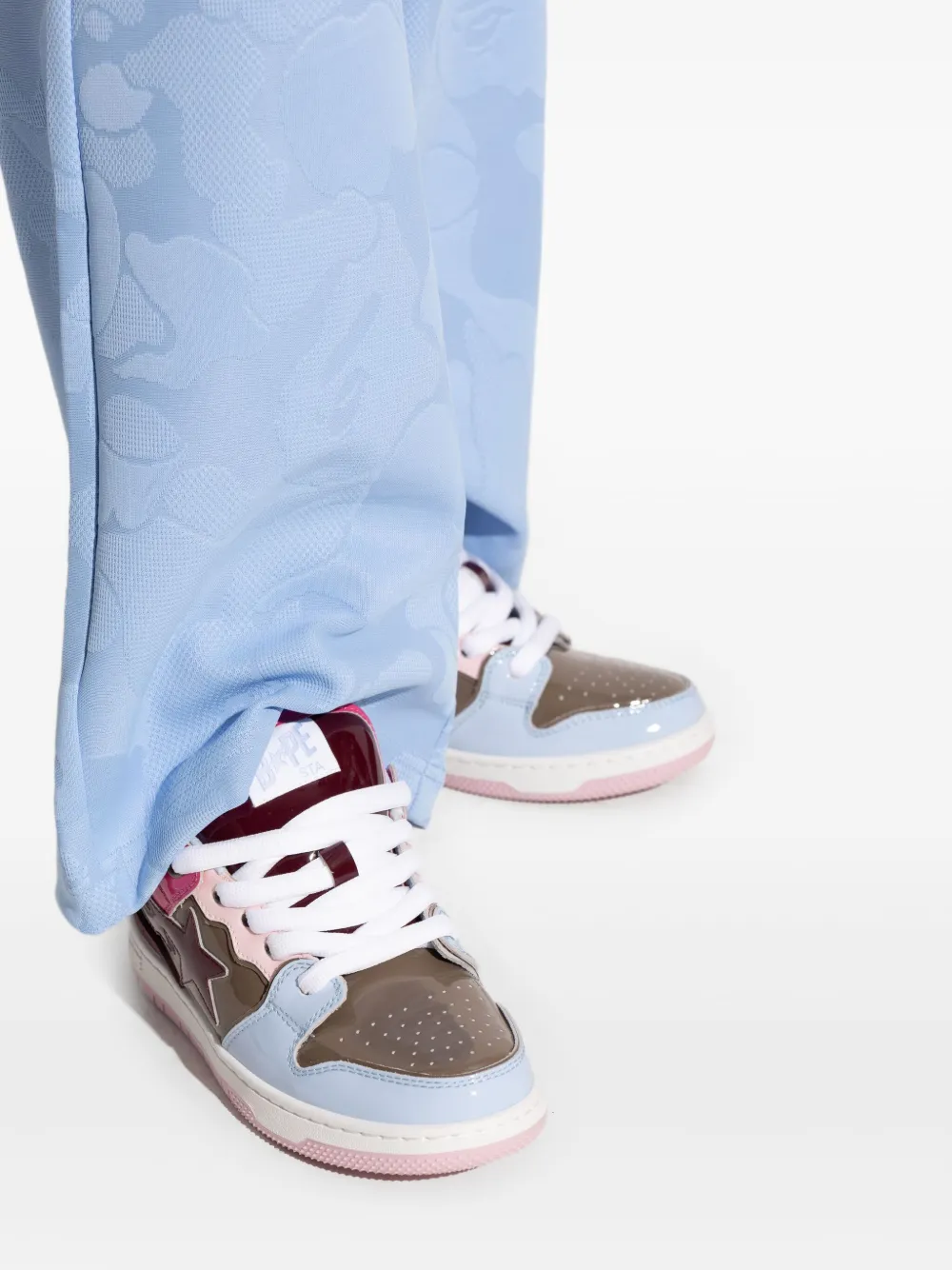 A BATHING APE Bape Sk8 STA sneakers Blue