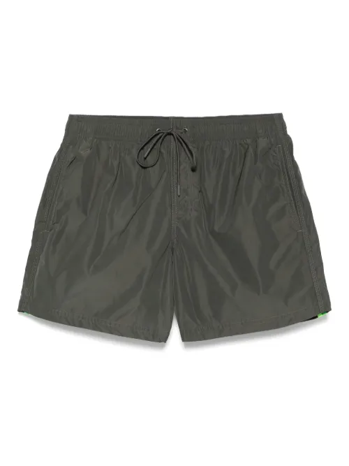 Short de bain à détails de rayures - Sundek - Modalova