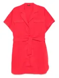 LIU JO shirt-style mini dress - Red