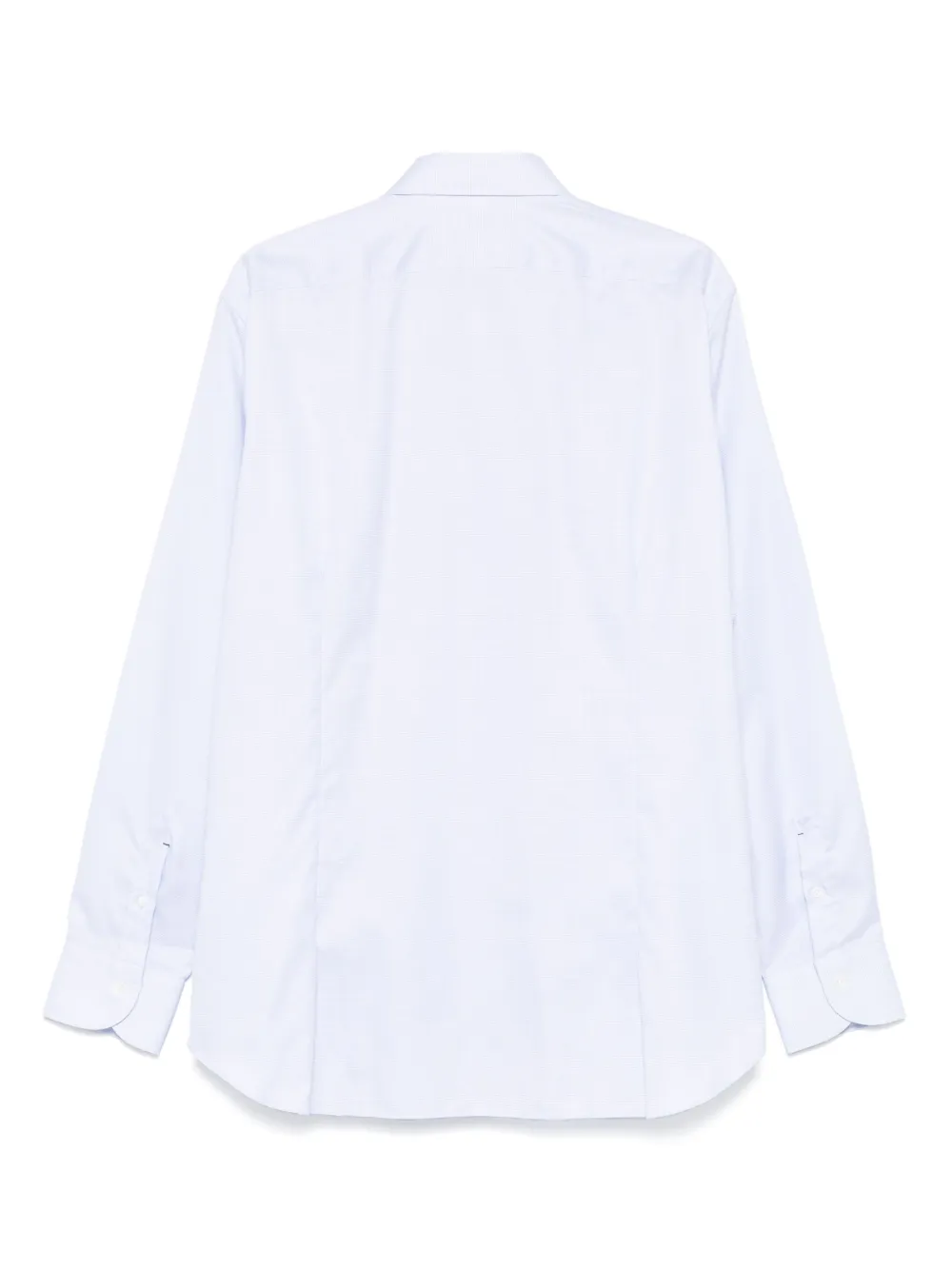 Mazzarelli Katoenen overhemd - Blauw