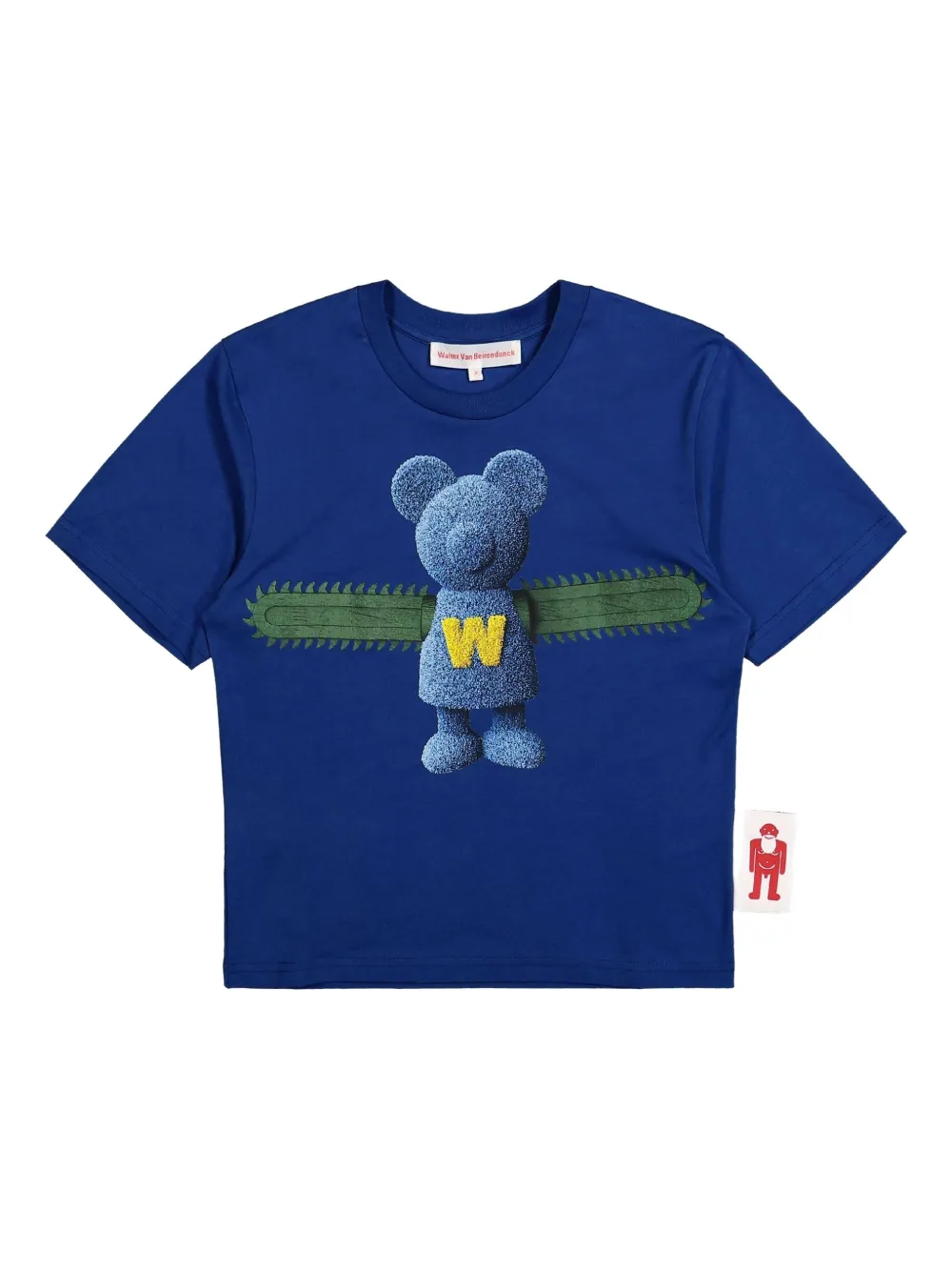 Walter Van Beirendonck playera Bear Micro | azul | Image 1