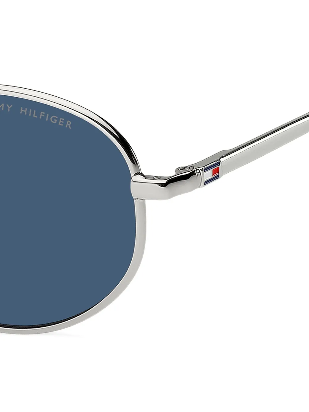 Tommy Hilfiger Zonnebril met logoprint Grijs