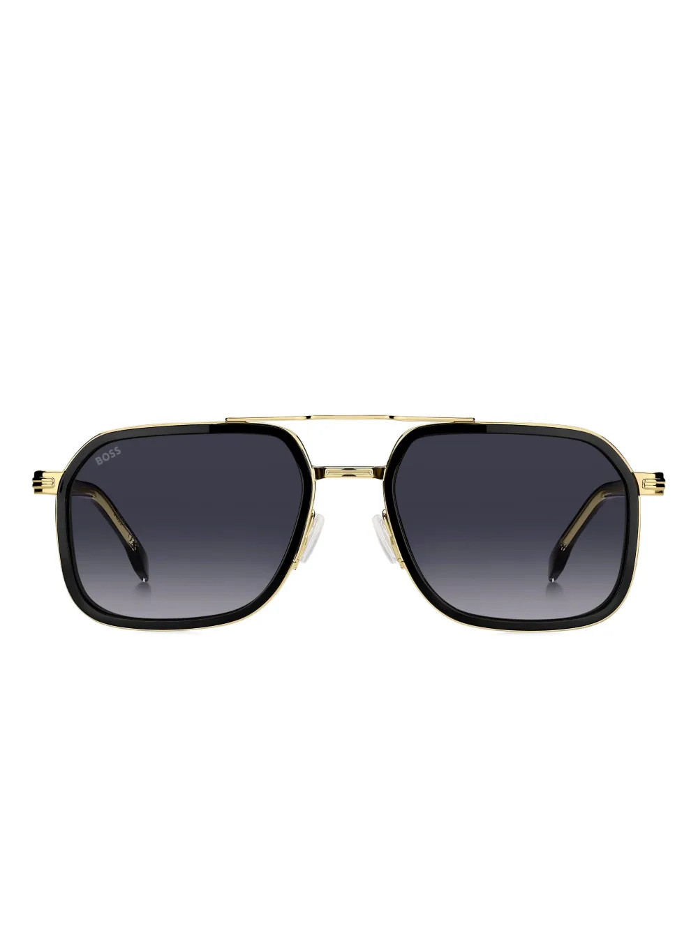 BOSS square-frame sunglasses Zwart