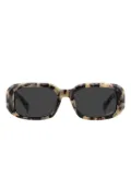 MISSONI EYEWEAR logo-engraved sunglasses - Brown