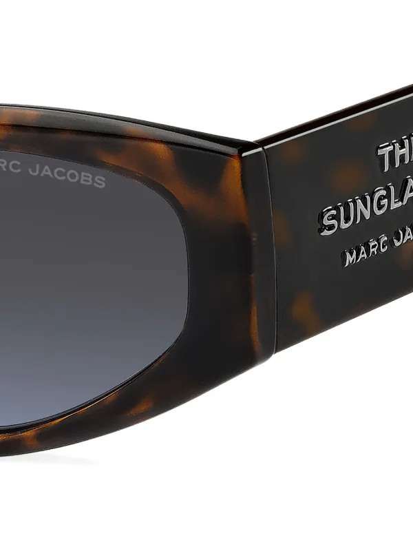 Marc Jacobs Eyewear 803 Sunglasses | Brown | FARFETCH display picture 3