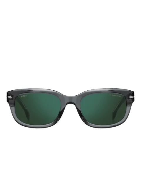 BOSS rectangle-frame sunglasses