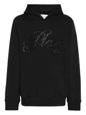 Dolce & Gabbana logo-print Cotton Hoodie | Black | FARFETCH
