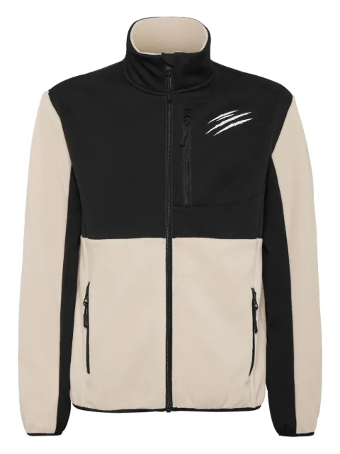 Plein Sport fleece front-zip jacket