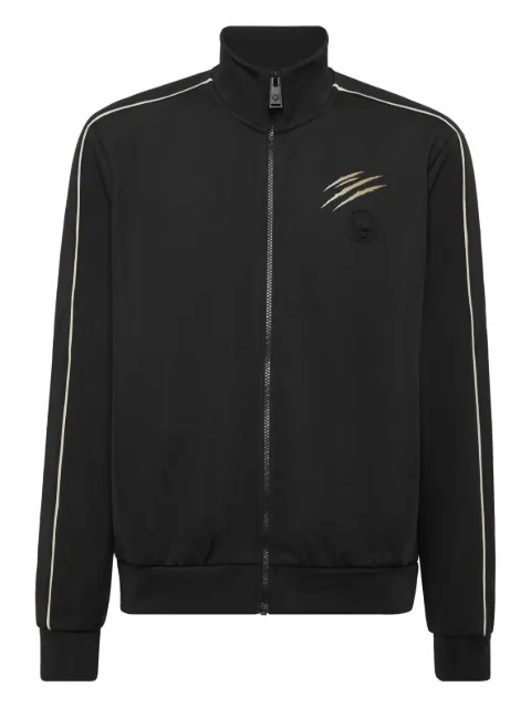 Plein Sport zip-up bomber jacket