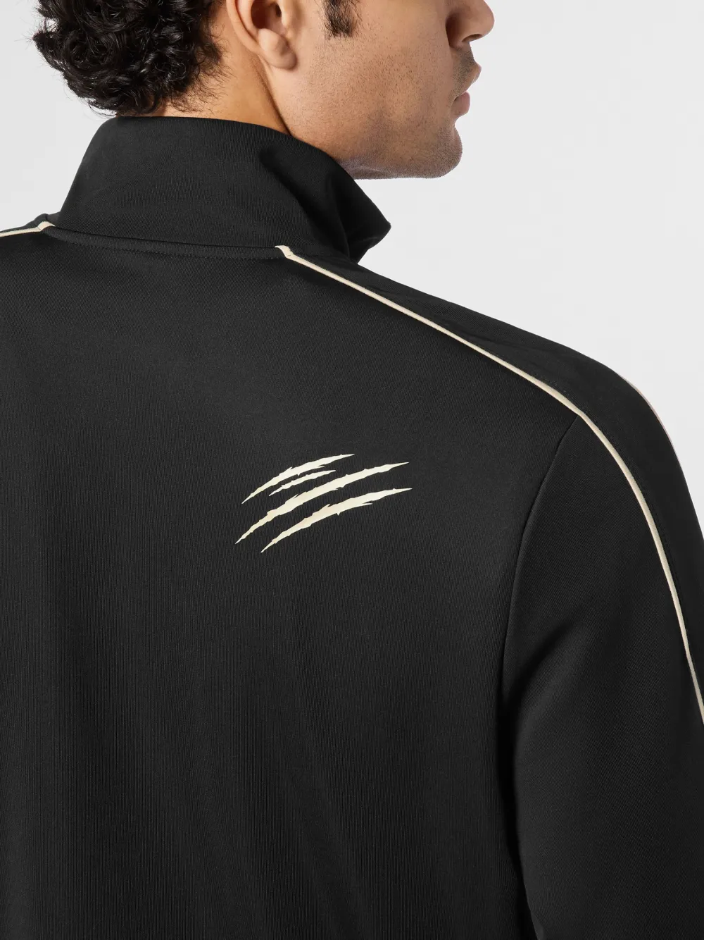 Plein Sport Bomberjack met rits Zwart