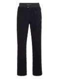 Philipp Plein jacquard-monogram track pants - 24 NAVY