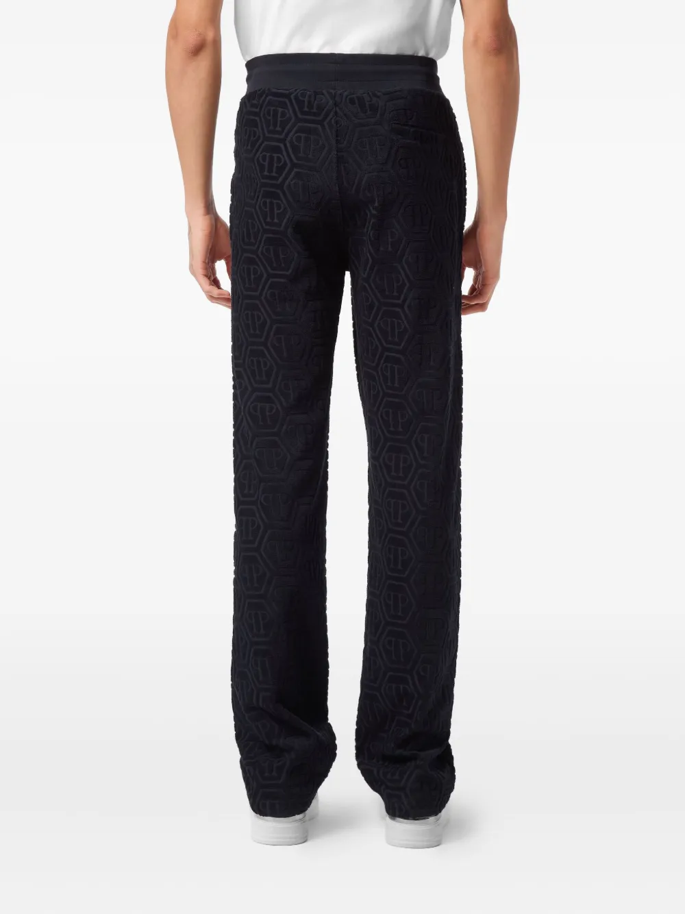 Philipp Plein Trainingsbroek met GG-jacquard 24 NAVY