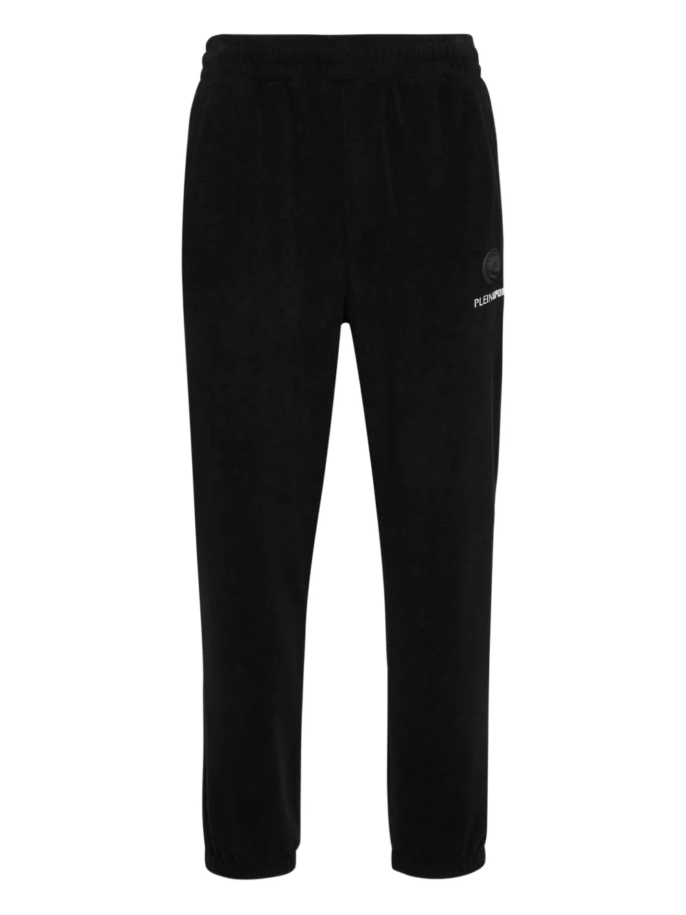 Plein Sport フリース トラックパンツ - ブラック Plein Sport フリース トラックパンツ - ブラック