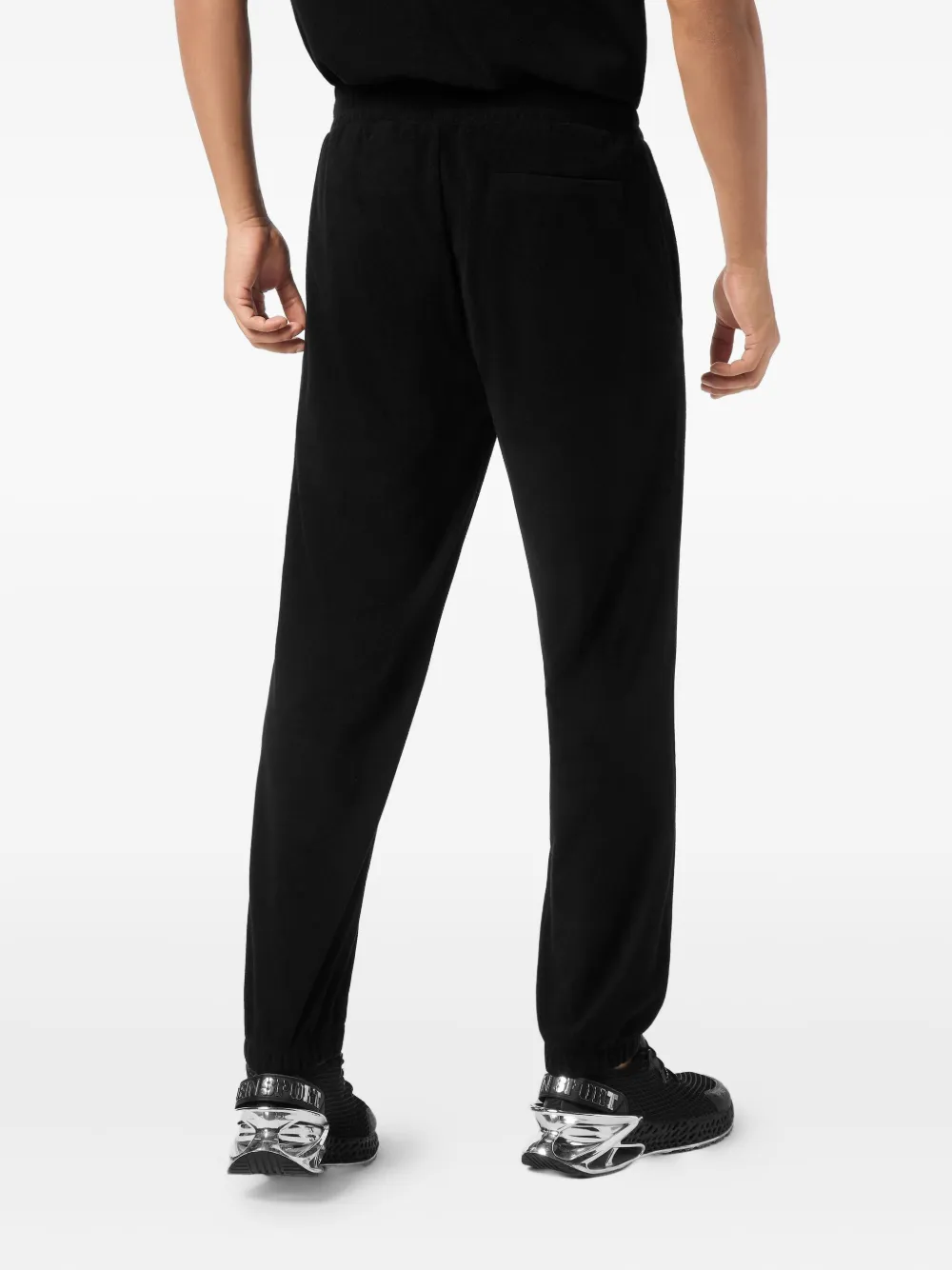 Plein Sport Trainingsbroek met geborduurd logo Zwart