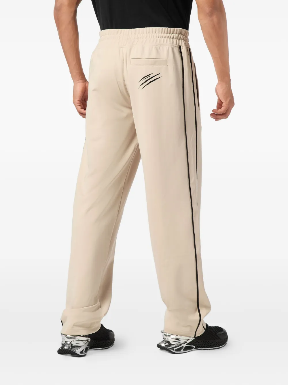 Plein Sport Straight trainingsbroek Beige