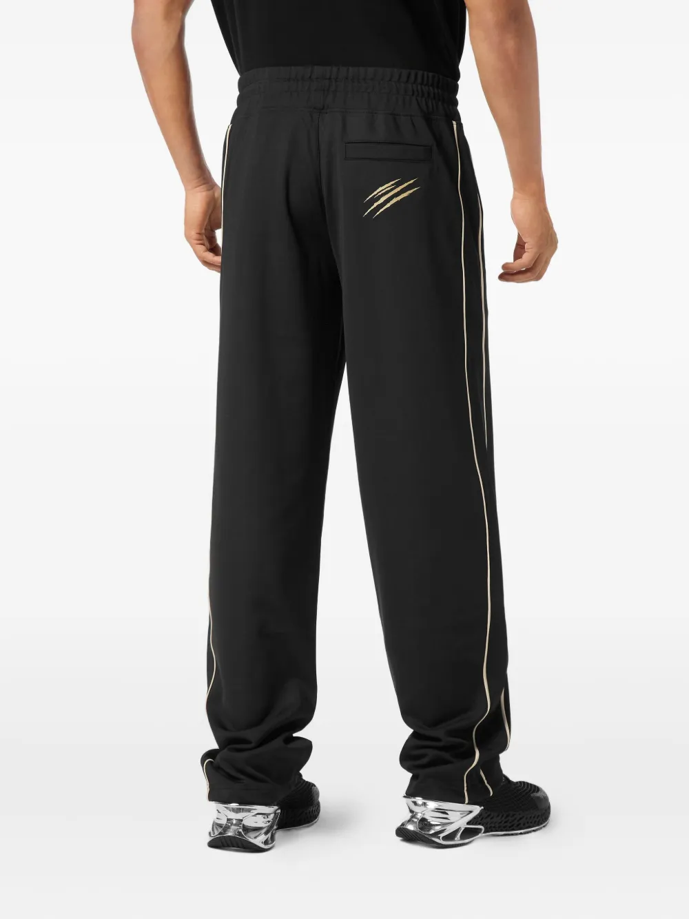 Plein Sport Trainingsbroek met logopatch Zwart