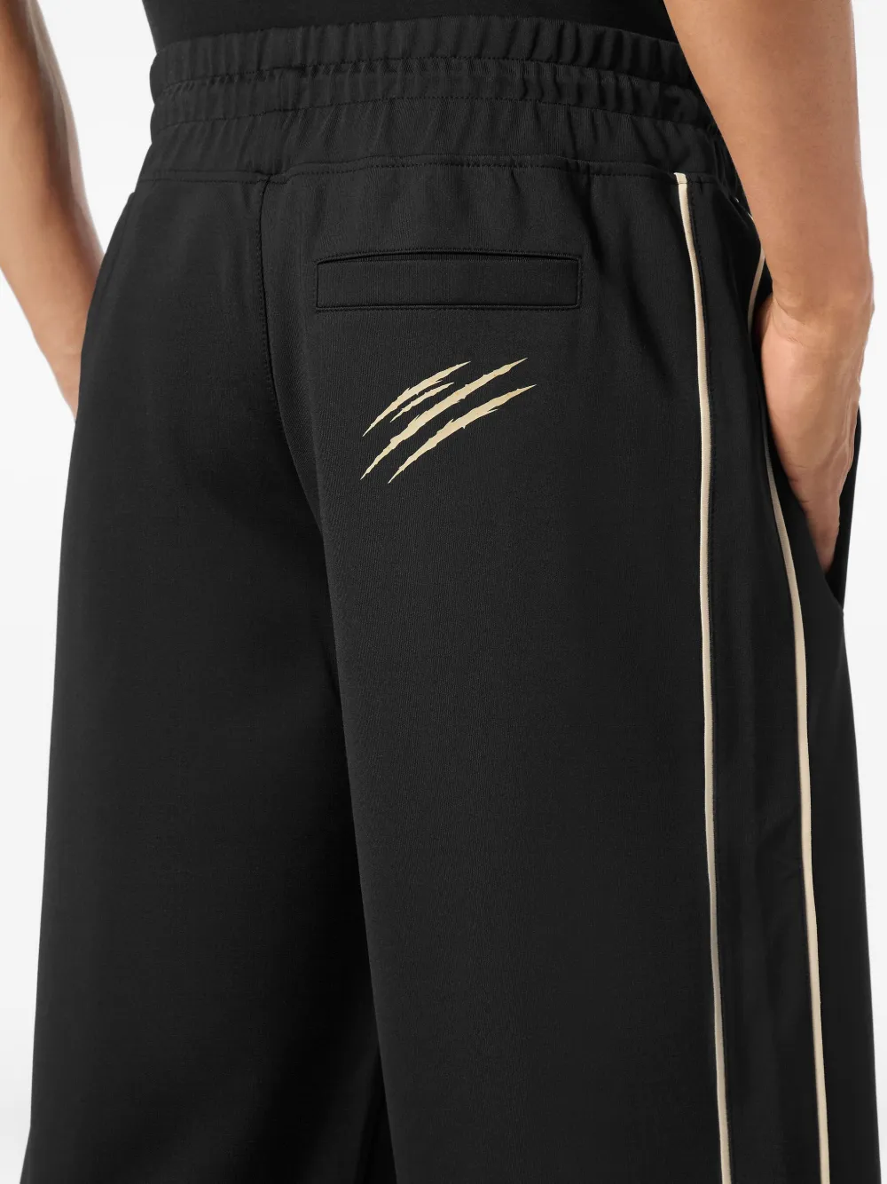 Plein Sport Trainingsbroek met logopatch Zwart