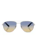 Prada Eyewear gradient-lens sunglasses - Silver