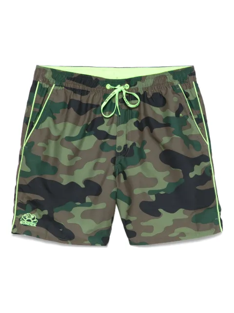 Sundek camouflage-print swim shorts