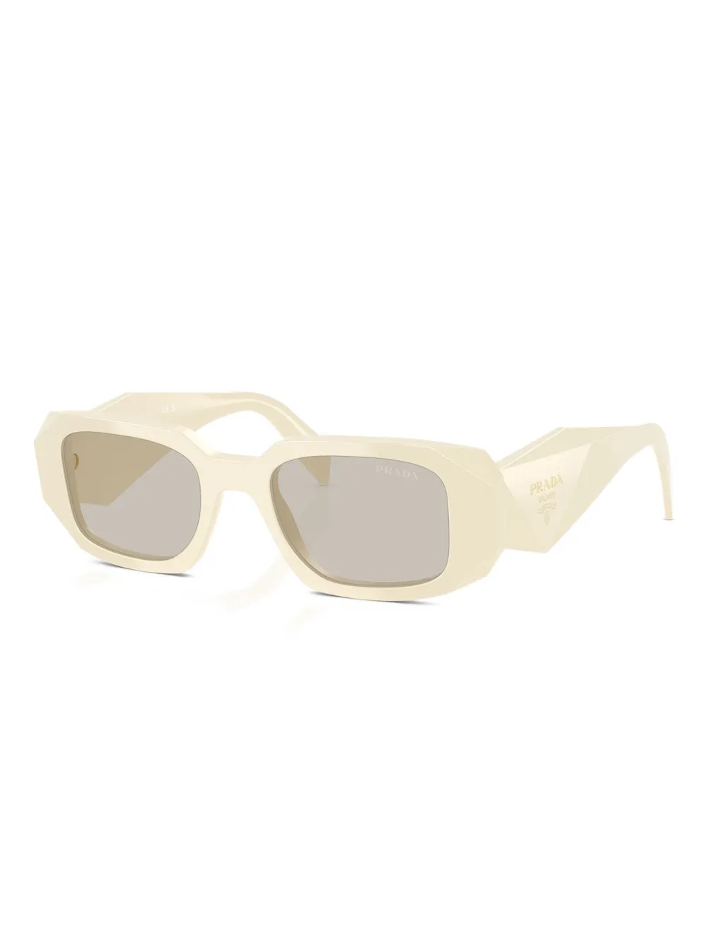 Prada Eyewear rectangle-frame sunglasses Wit