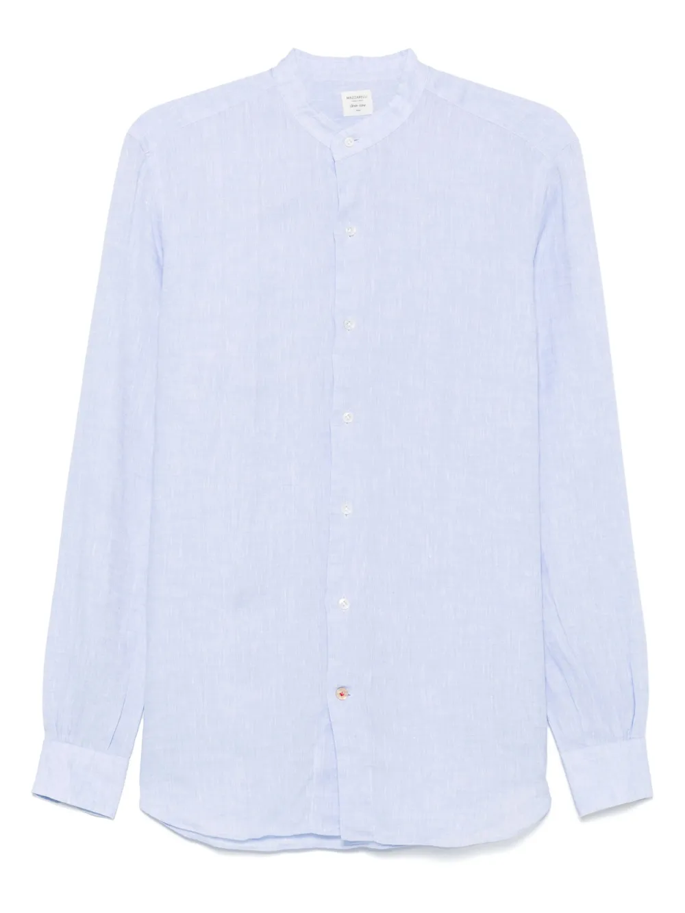 Mazzarelli camisa de lino | azul | Image 1