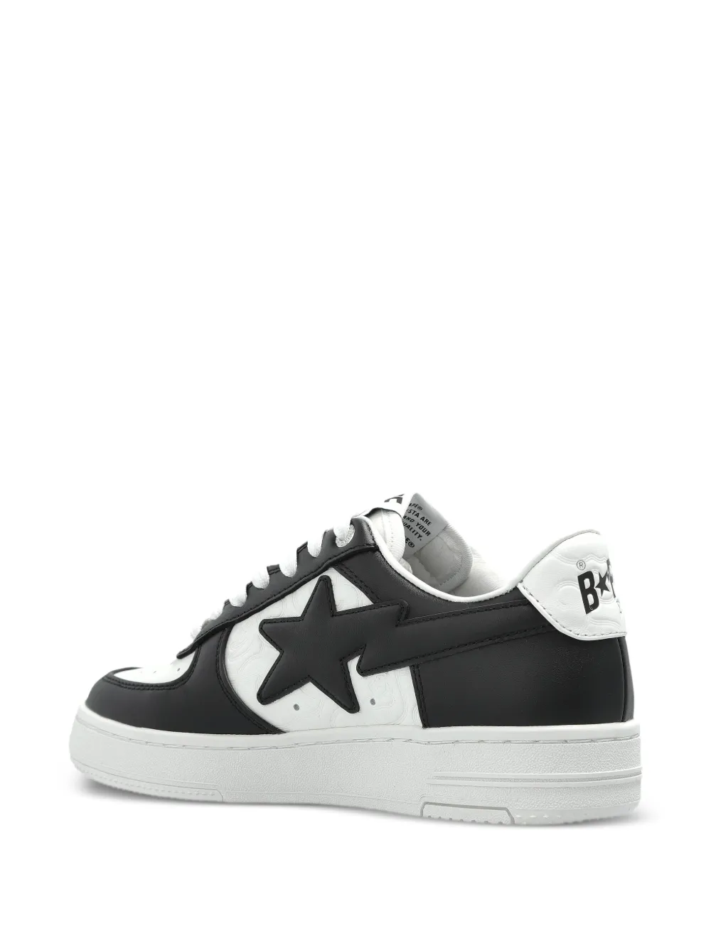 A BATHING APE star patch low-top sneakers Black