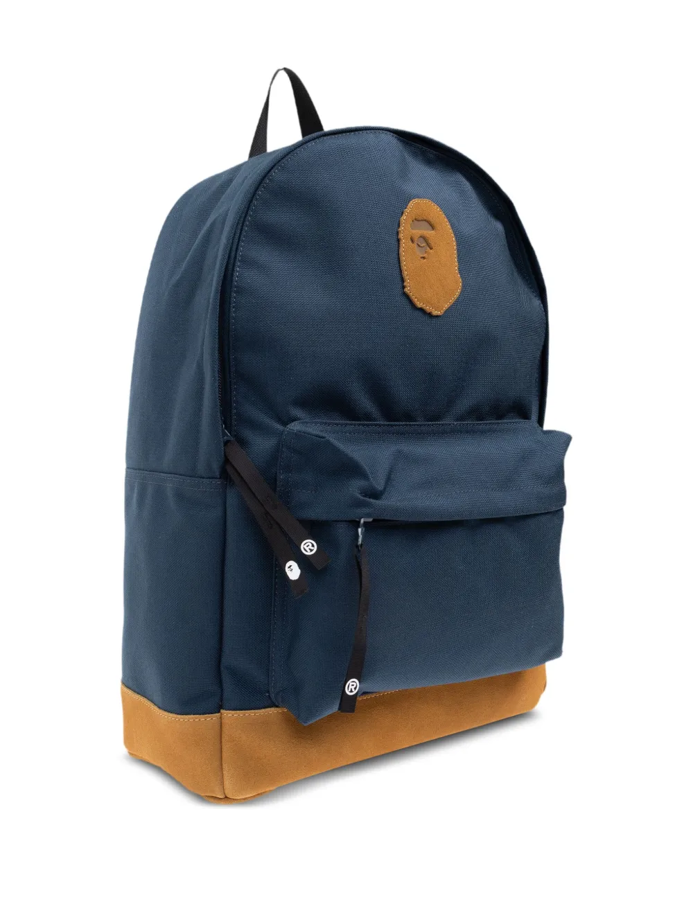 A BATHING APE Rugzak met logopatch Blauw