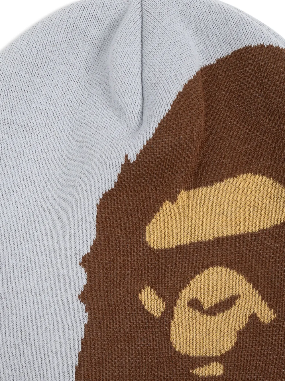 A BATHING APE LOGO BEANIE HAT