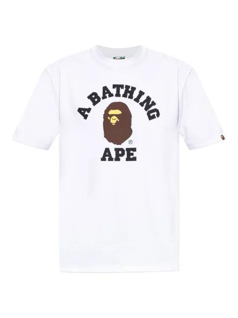 A BATHING APE® t-shirt à logo imprimé