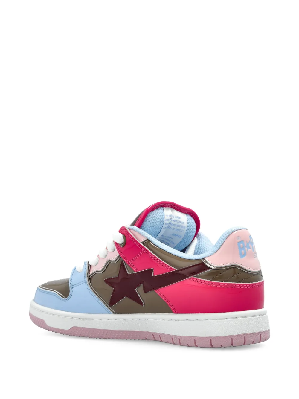A BATHING APE SK8 STA Bold #2 star-embellished sneakers Blue