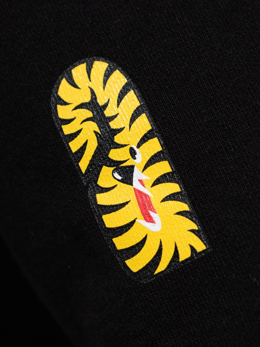 A BATHING APE Katoenen hoodie Zwart