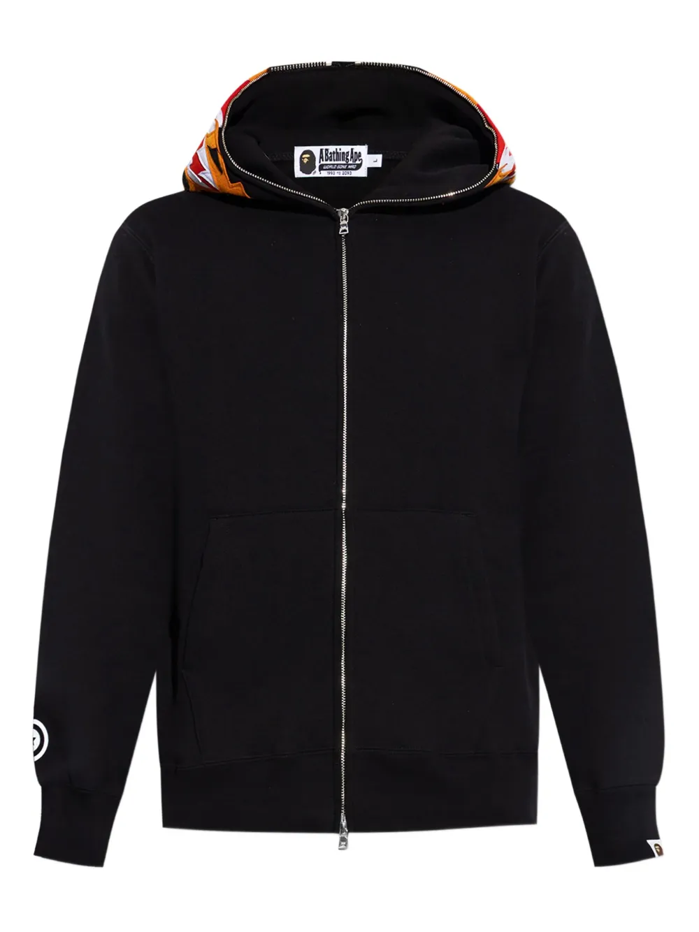 A BATHING APE® hoodie de algodón | negro | Image 1