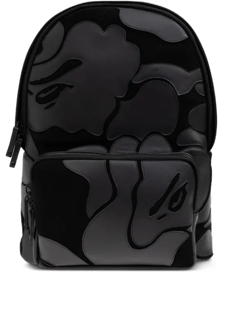 A BATHING APE® camouflage-pattern backpack