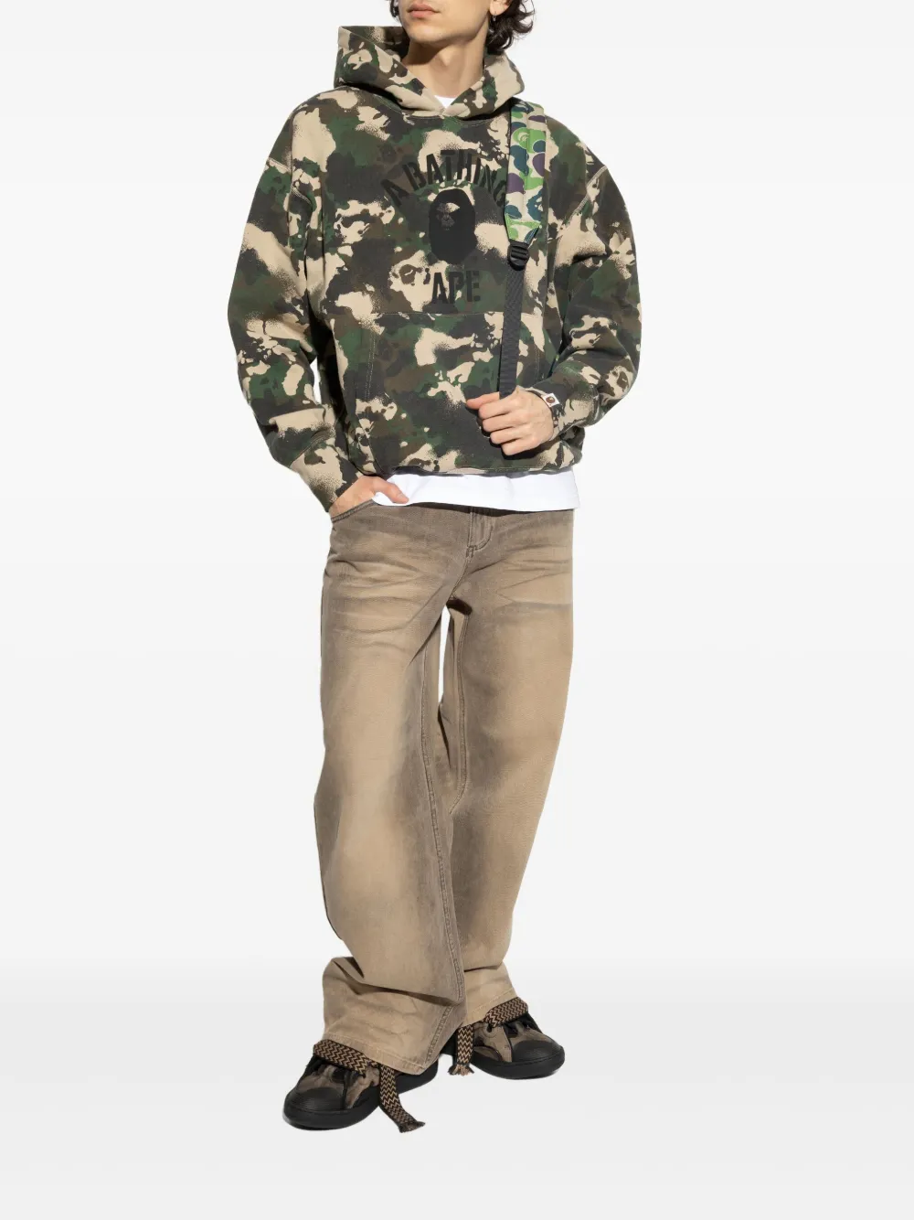 A BATHING APE® camouflage-pattern hoodie | Hoodies | Image 2