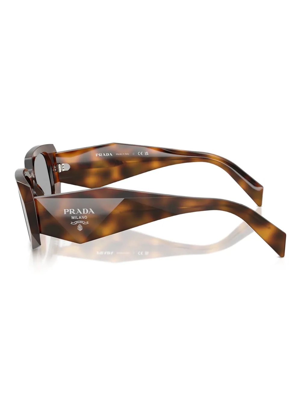 Prada Eyewear rectangle-frame sunglasses Bruin