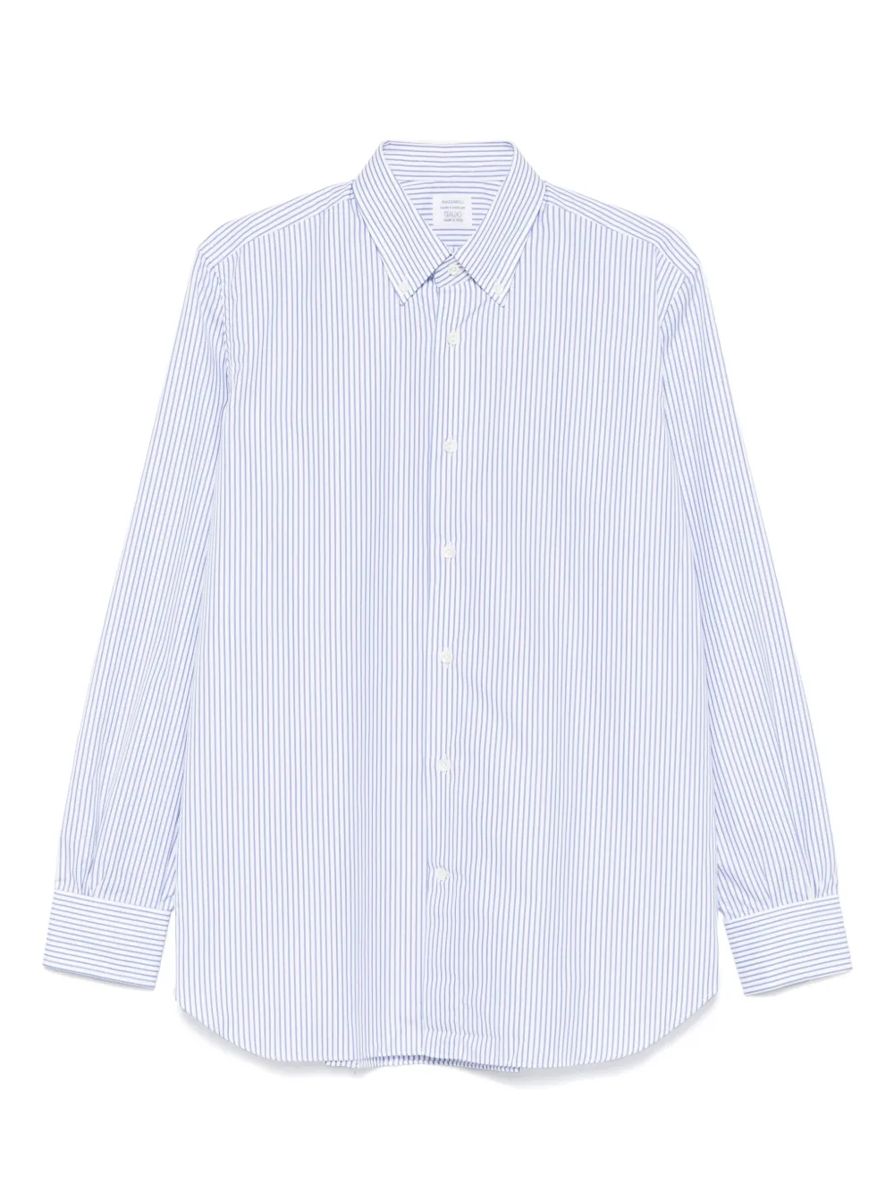 Mazzarelli camisa con rayas estampadas | blanco | Image 1
