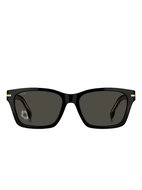BOSS rectangle-frame sunglasses